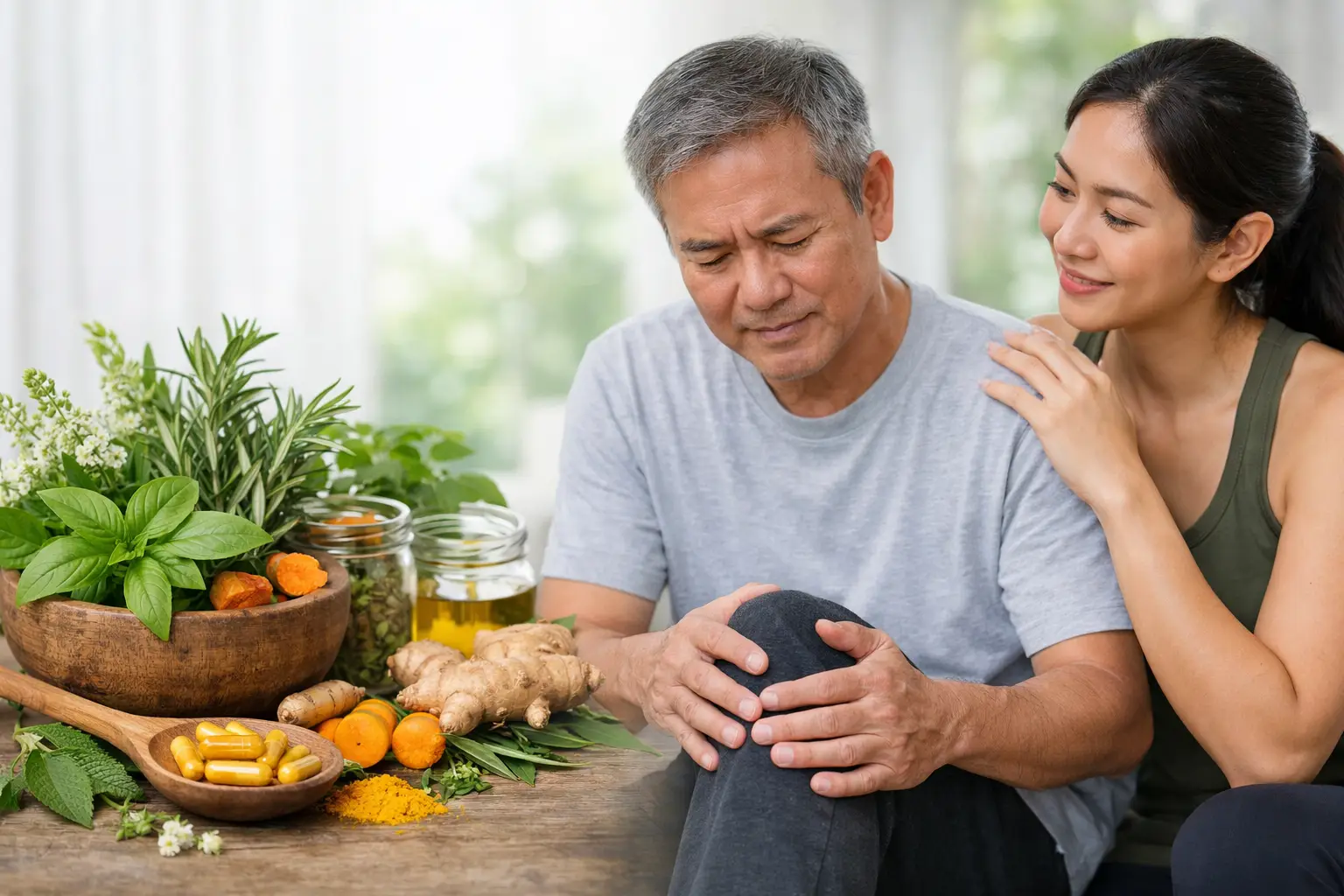 7 Best Herbs for Joint Pain and Stiffness