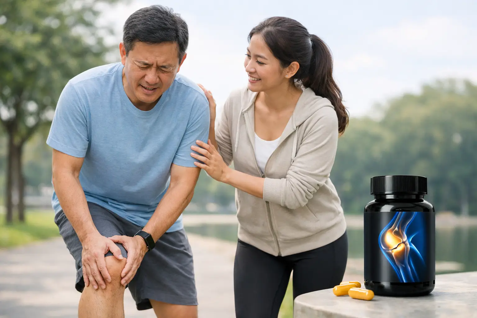 Walking With Knee Stiffness: What Helps Most